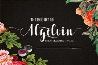 Alzelvin: A Handwritten Font for Makers