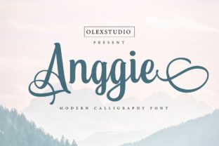 Anggie Font: A Hand-Lettered Typeface for Makers