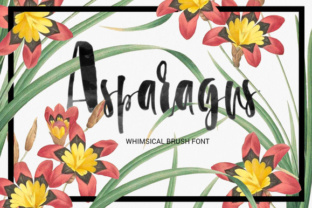 Asparagus Font: A Playful Typeface for Social Campaigns