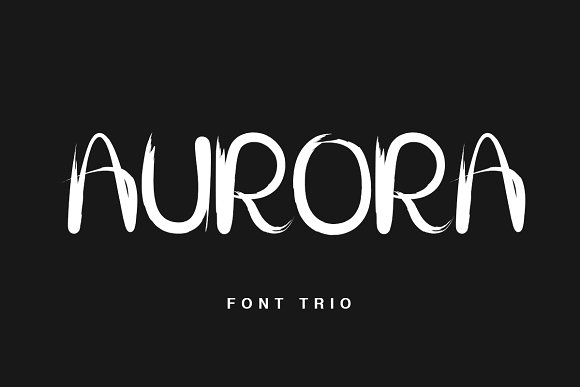Aurora Font: A Script Typeface for Makers