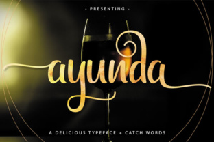 Ayunda Font: A Casual Script for Social Campaigns