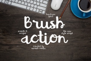 Brush Action: A Versatile Script Typeface for Editors