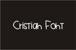 Cristian: The Perfect Childish Handwriting Font