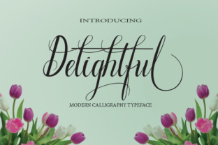 Delightful Font: A Handwritten Typeface for Makers