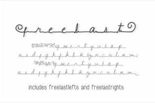 Freelast: A Script Font for Modern Branding