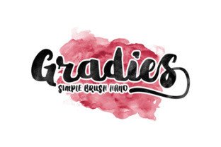 Gradies Font: A Hand-Lettered Script for Makers