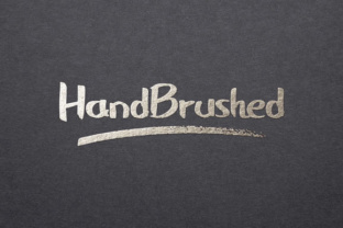 Handbrushed: A Typeface for Makers