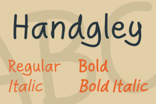 Handgley: A Script Font for Modern Web Design