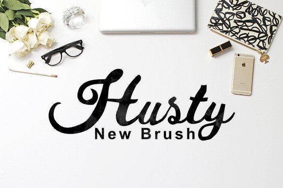 Husty Typeface for Editorial Design