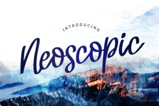 Neoscopic Brush Font: A Web Designer’s Review