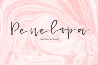 Penelopa: A Thin Script Font for Digital Design
