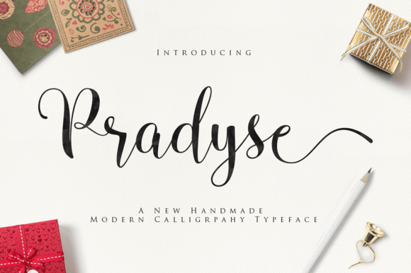 Pradyse Font: A Designer’s Take on Romantic Script