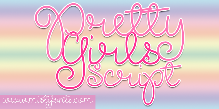 Pretty Girls: A Script Font for Digital Design