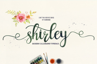 Shirley Typeface: Modern Calligraphy for Branding